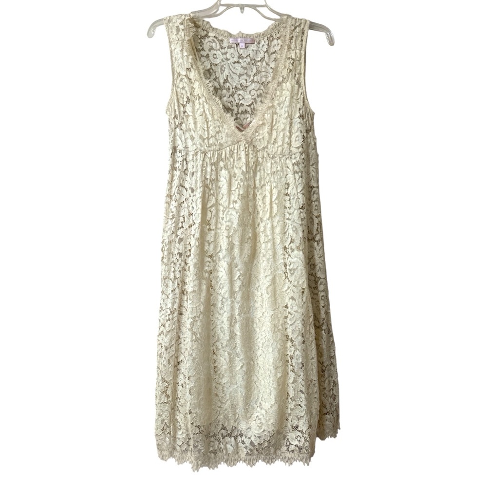 Rebecca Taylor lace dress with lining Size 6